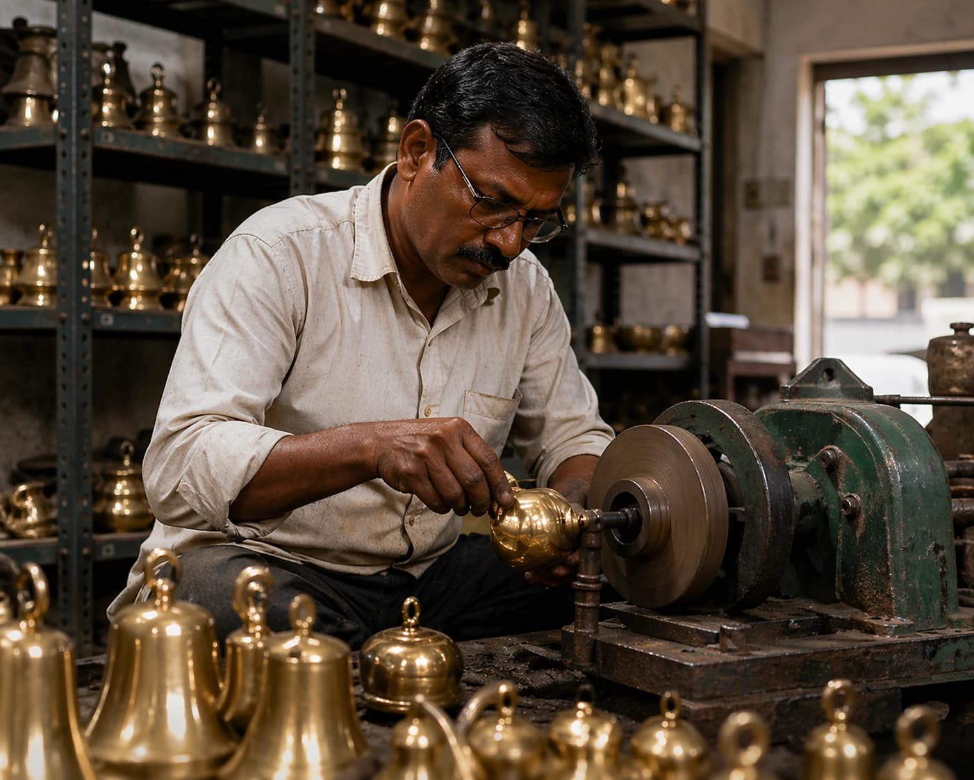 Artisan at work